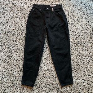 Vintage Sasson Jeans Black Wash High Waist Women’s Size 11/12 Petite